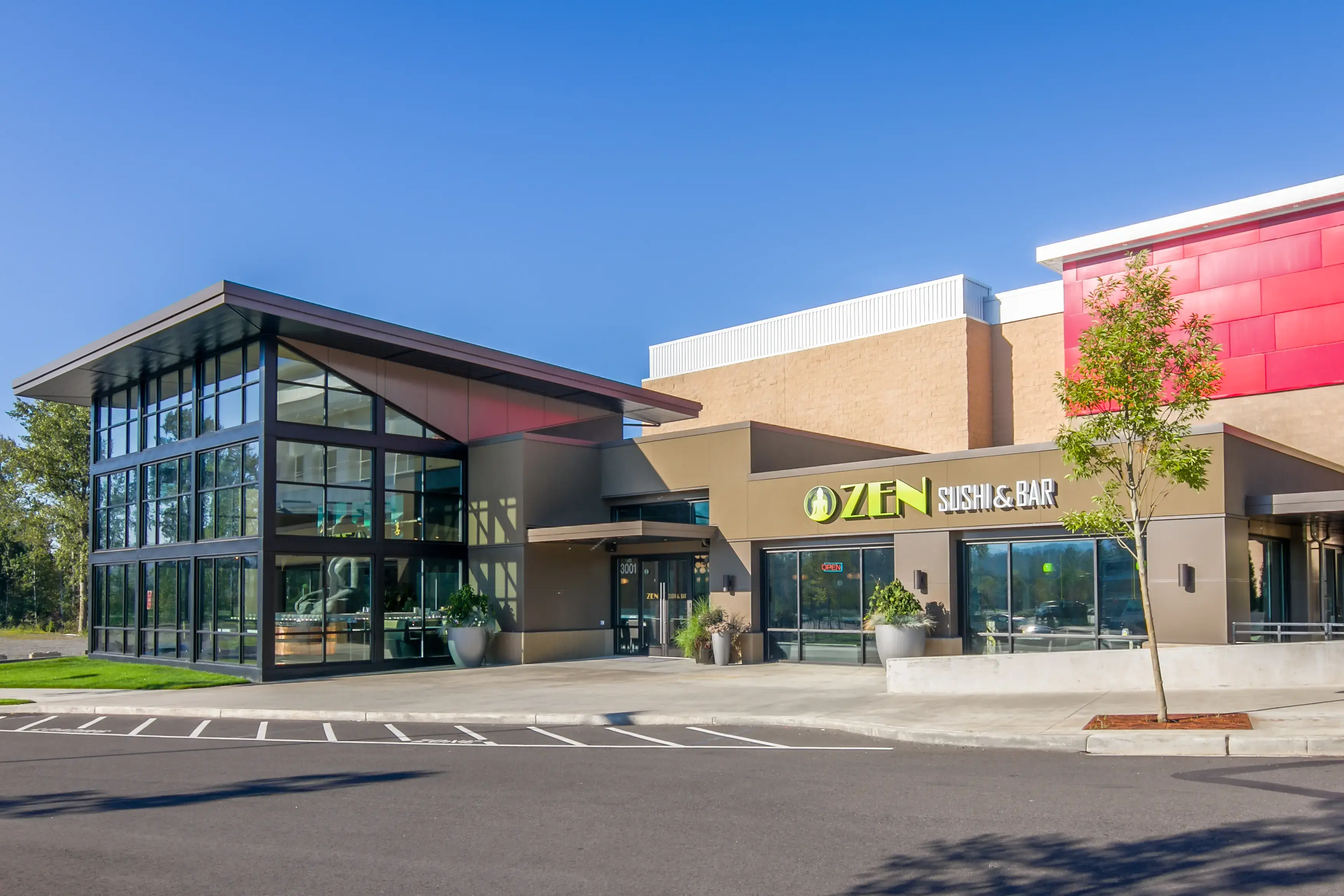 Zen Sushi & Bar interior and ambience