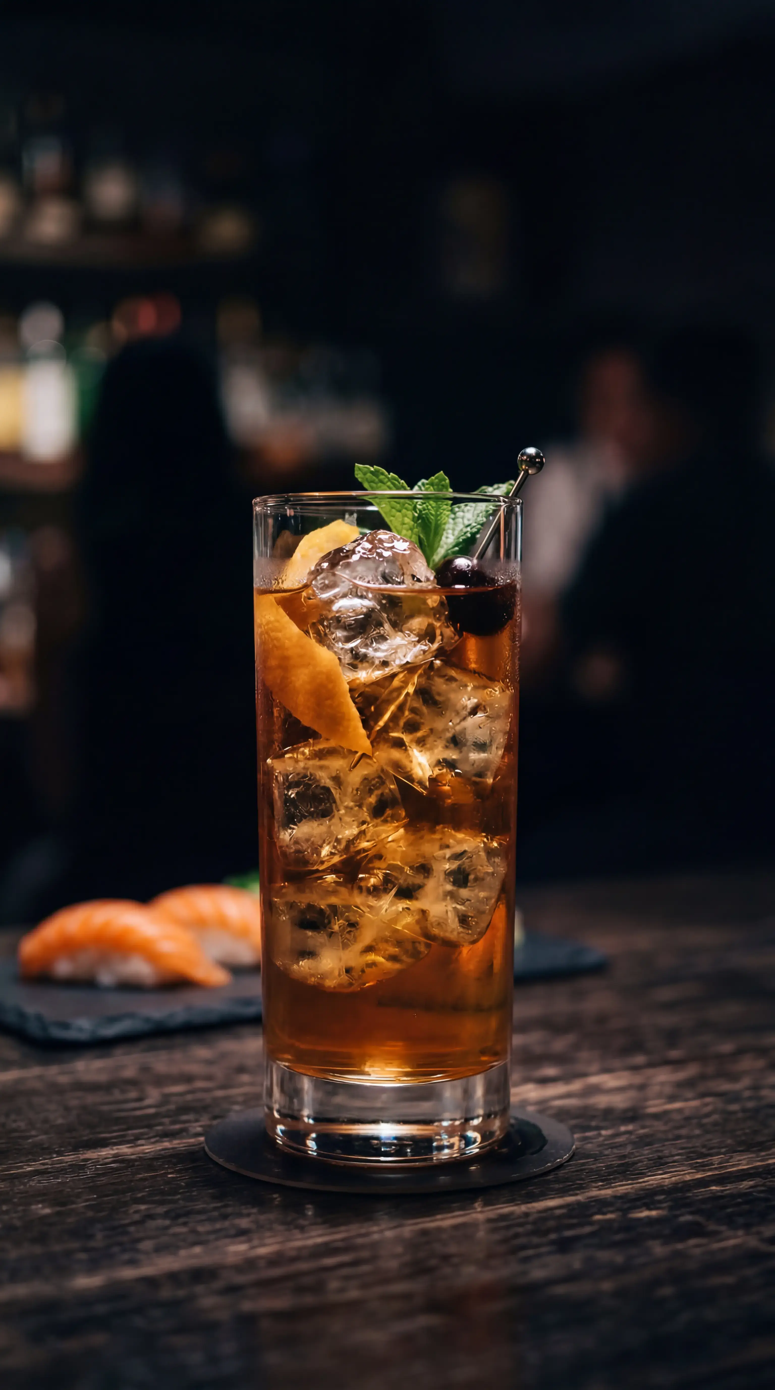 The bar at Zen Sushi & Bar